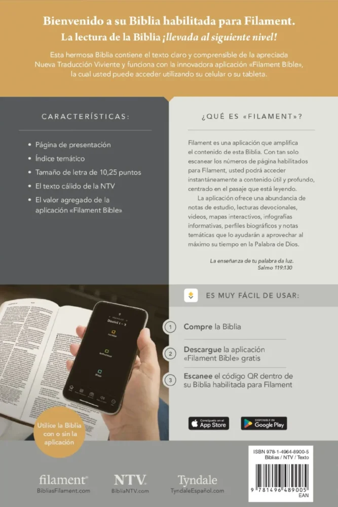 biblia ntv – imitacion gris