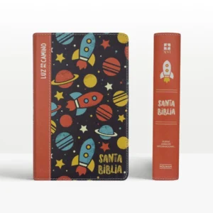 biblia luz en mi camino compacta letra grande nvi – multicolor símil piel