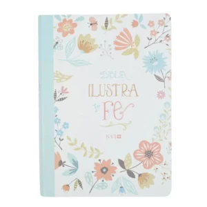biblia ilustra tu fe nvi – imitación piel floral