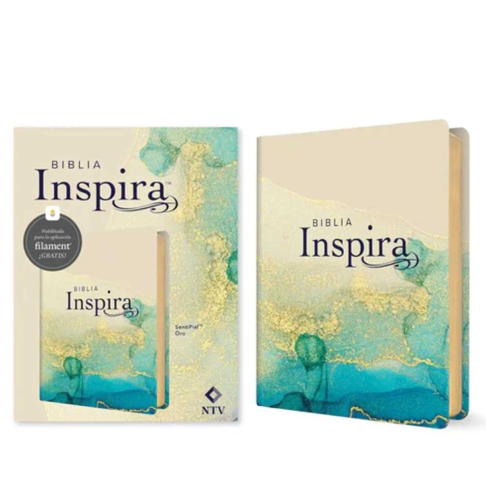 biblia inspira ntv con filament (sentipiel, oro)