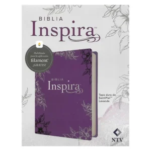 biblia de notas inspira ntv – tapa dura violeta
