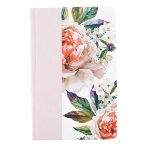 biblia letra grande tamaño manual – rvr 1960 tapa dura rosa flores