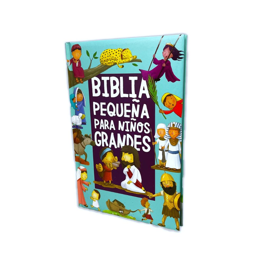Biblia Pequeña para Niños Grandes tapa acolchada