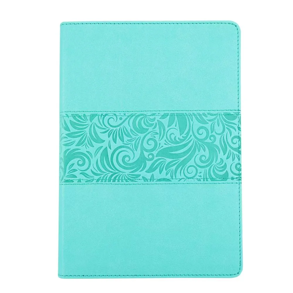 biblia rv1960 para regalos y premios – simil piel turquesa