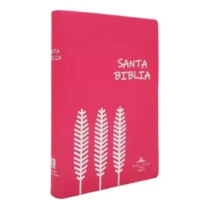 biblia rosa compacta vinílica tapa flex reina valera 1960