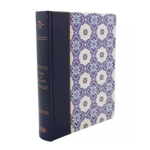 biblia de apuntes rv 1960 letra grande tapa dura crema / azul