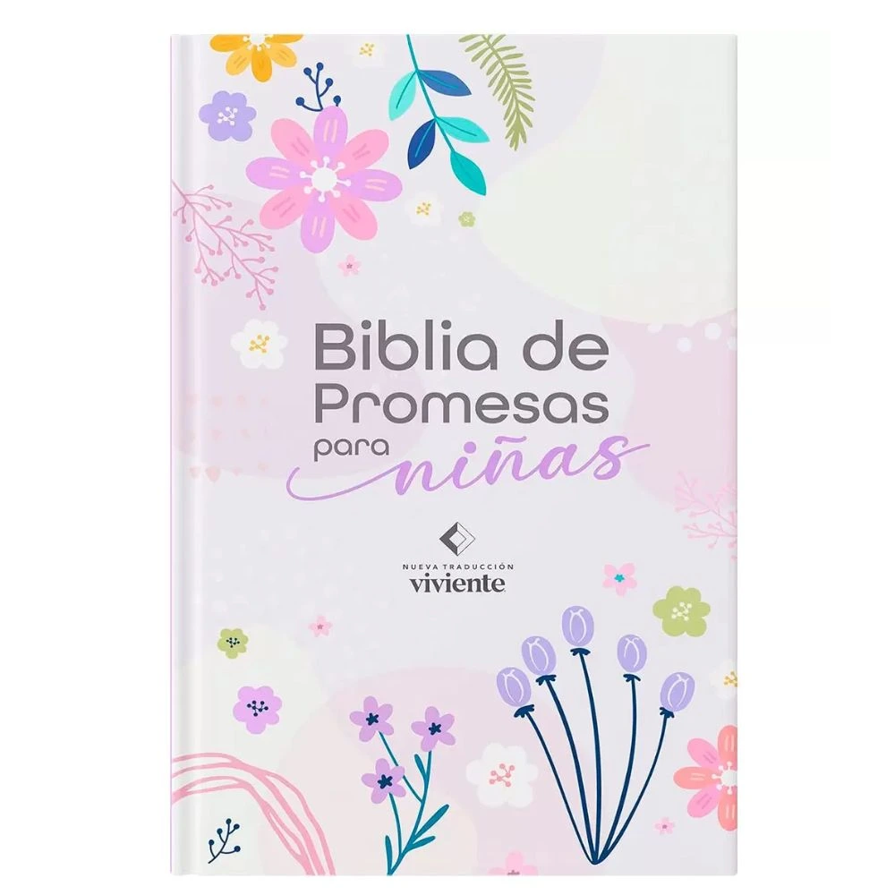 biblia de promesas ntv para niñas – tapa dura rosa