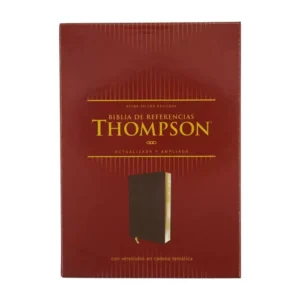 biblia de referencia thompson rvr – imitacion piel cafe
