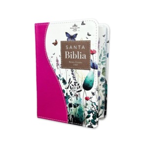 Biblia para Mujeres de Tamaño Bolsillo RV1960 fucsia con canto floral
