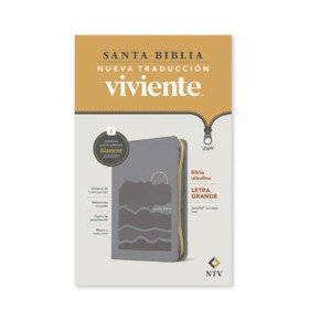 Biblia ultrafina NTV, letra grande de zíper con Filament