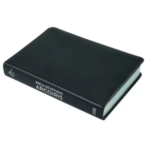 biblia rv1960 de estudio arcoiris – simil piel negro