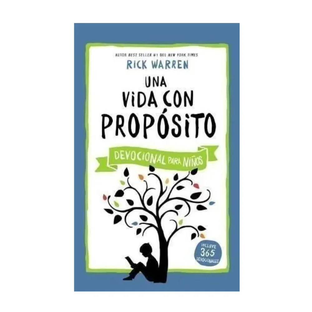 una vida con propósito devocional para niños