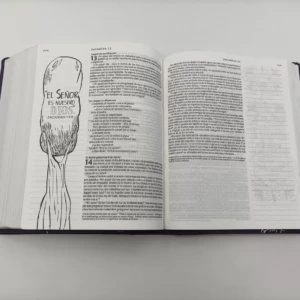 biblia de notas inspira ntv – tapa dura violeta