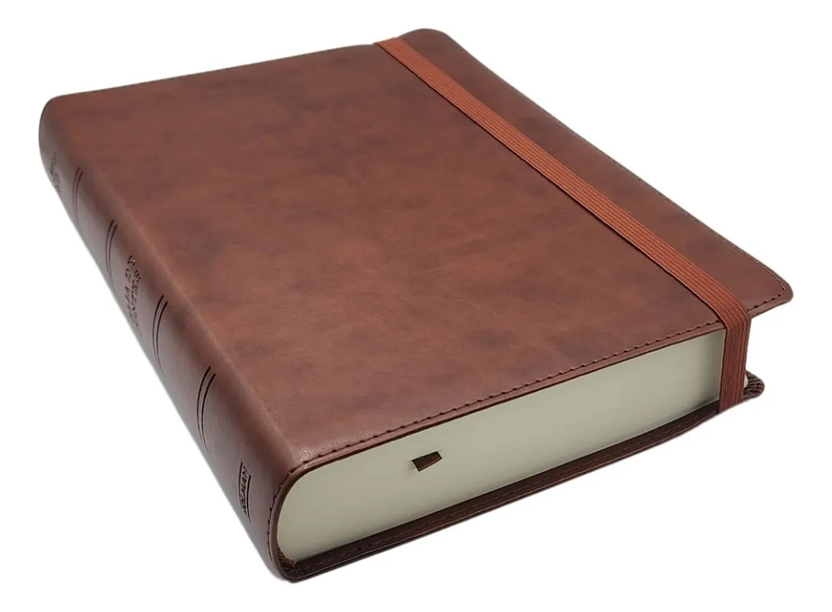 Biblia De Apuntes Reina Valera 1960 Marrón Tapa Blanda - Image 2