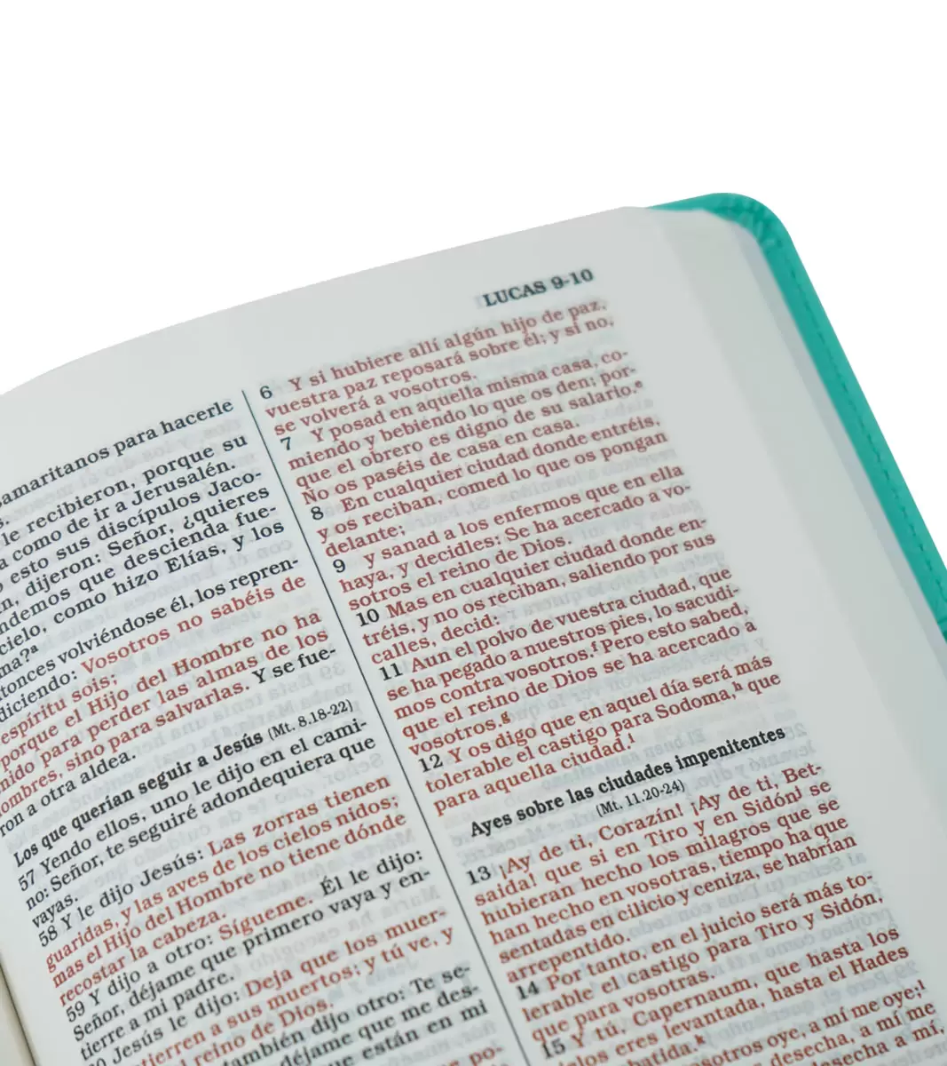 Biblia RV1960 Para Regalos y Premios – Simil Piel Turquesa - Image 4