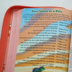 biblia aventura nbla – imitacion piel coral con cierre