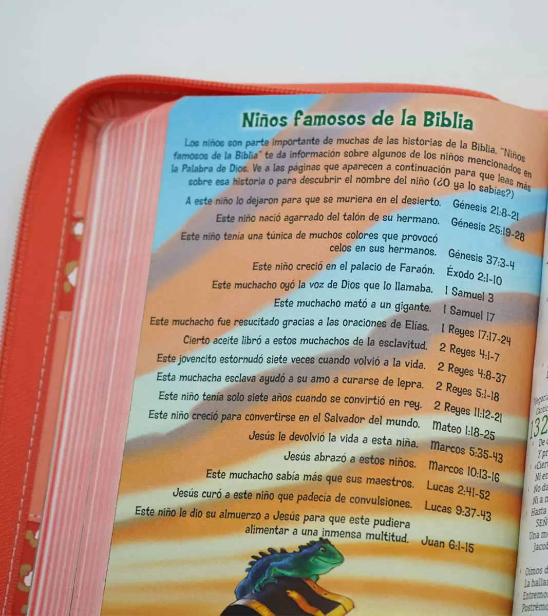 Biblia Aventura NBLA – Imitacion Piel Coral Con Cierre - Image 4