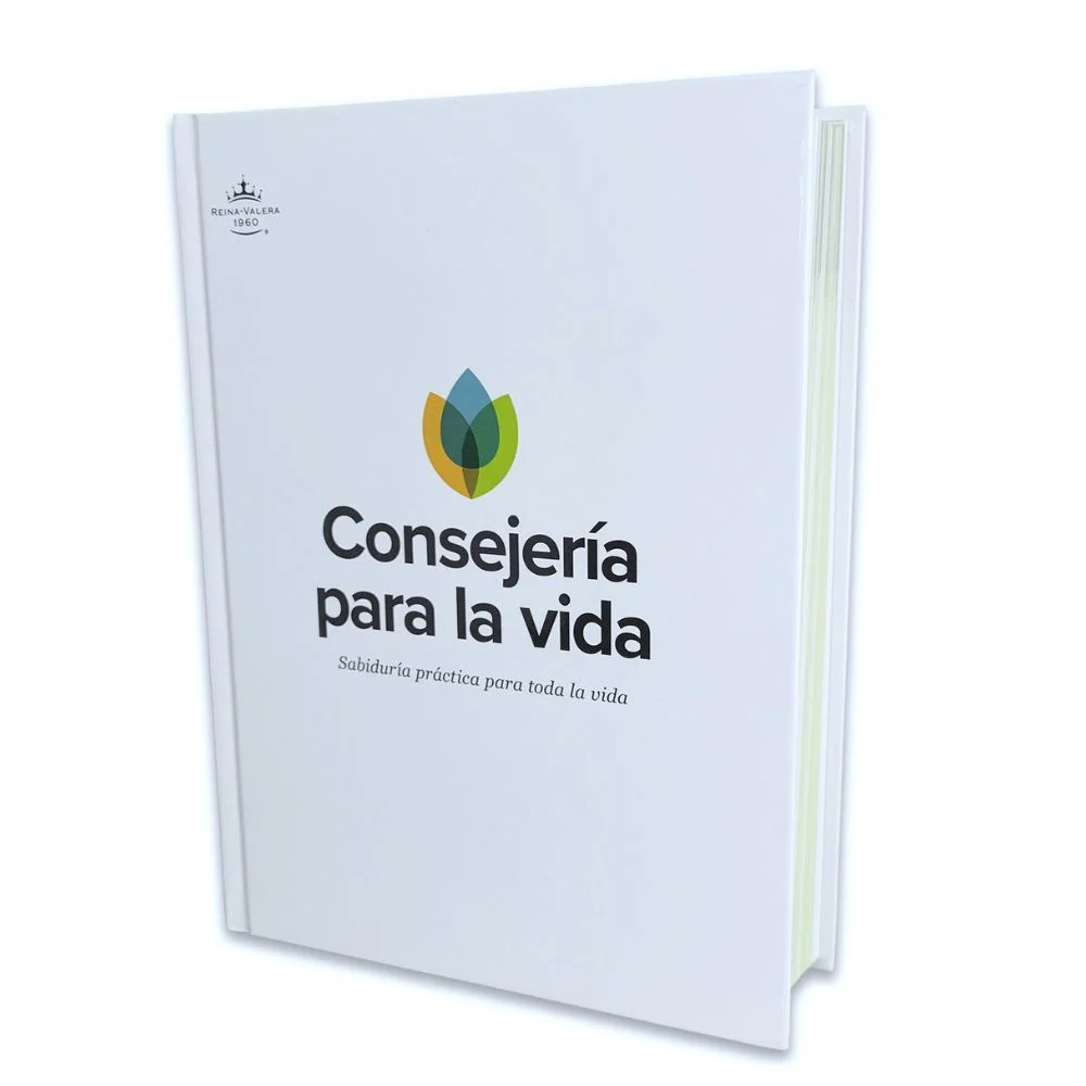 Biblia consejería para la vida RV1960, tapa dura blanco