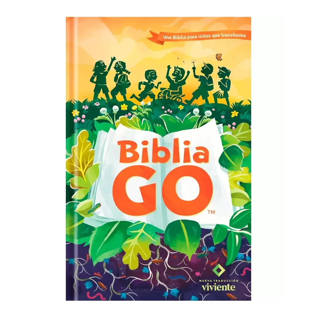 Biblia GO para niños NTV– tapa dura