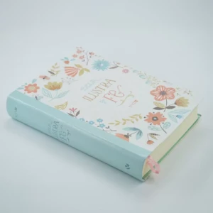 Biblia ilustra tu fe NVI– imitación piel floral