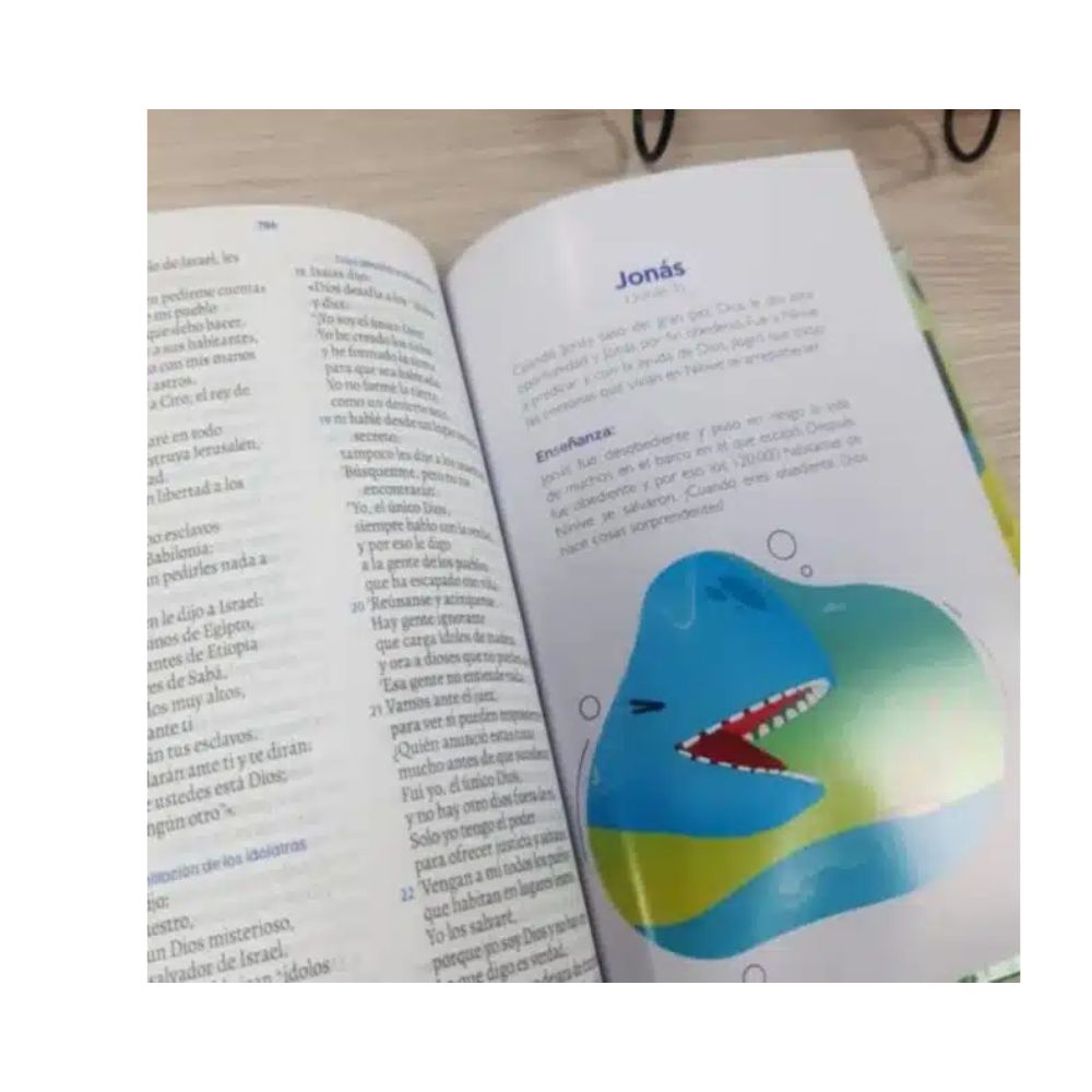 Biblia Infantil TLA Tapa Dura, Se Un Heroe - Image 5