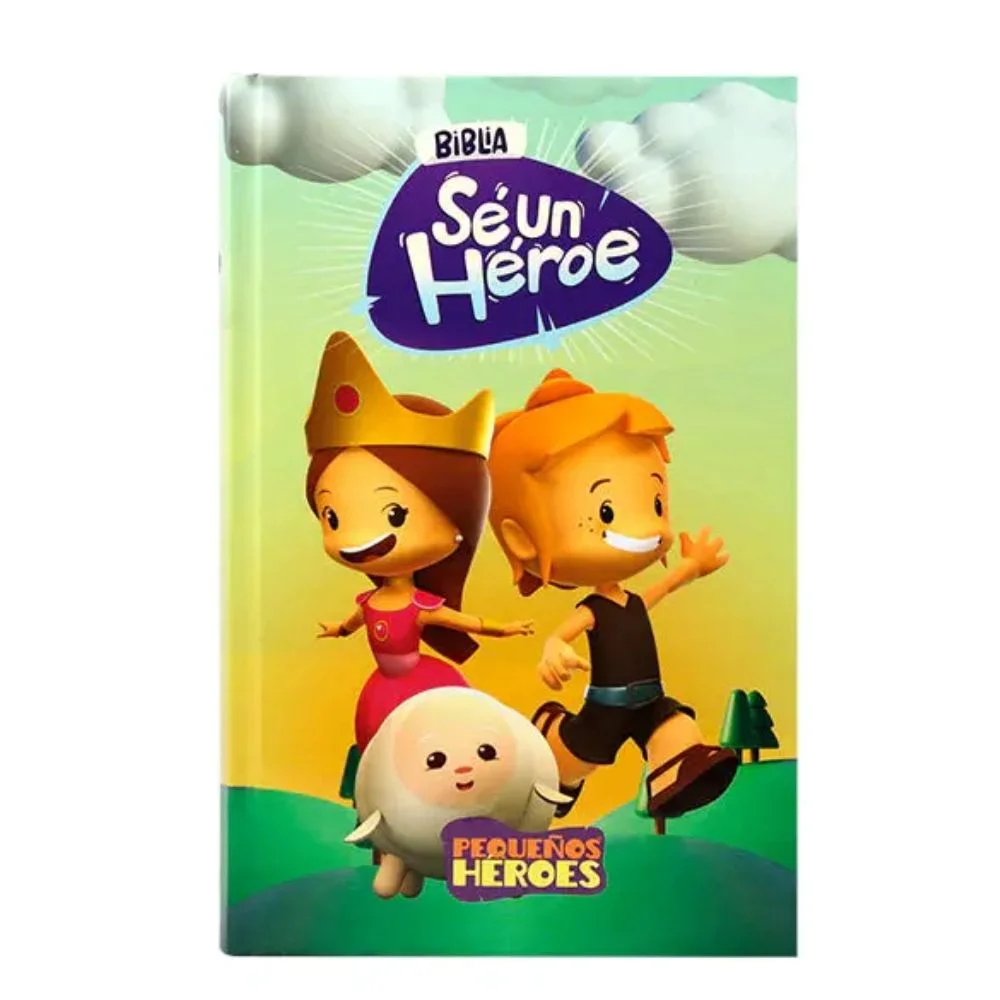 Biblia infantil TLA, tapa dura, Se un heroe