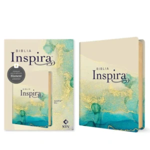 Biblia Inspira NTV con filament, sentipiel, oro