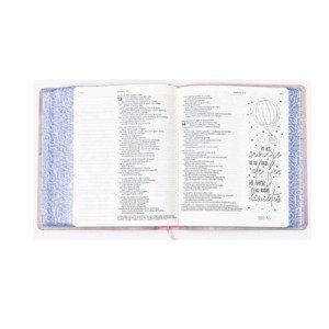 Biblia Inspira NTV– imitacion piel rosado