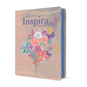 Biblia Inspira NTV– imitacion piel rosado