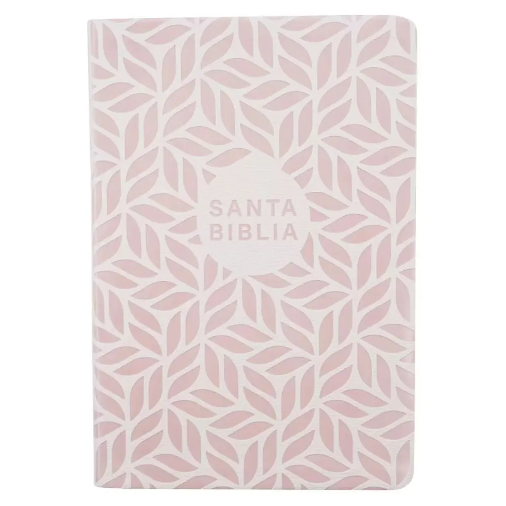 Biblia letra grande ultrafina rosa, versión NTV