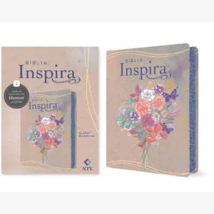 biblia inspira ntv – imitacion piel rosado