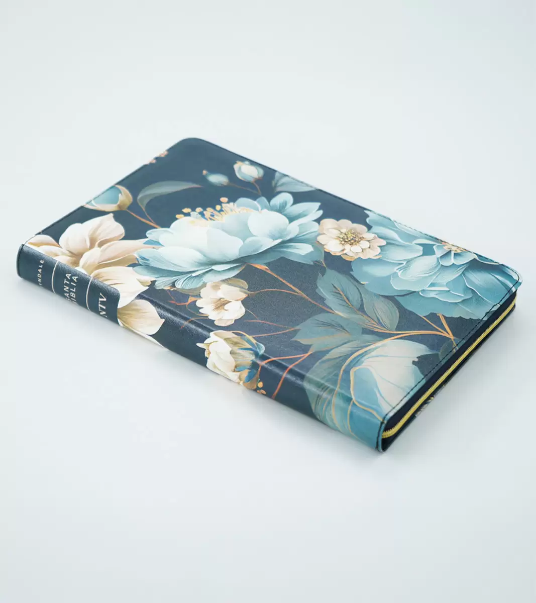 Biblia Ultrafina NTV con Cierre – Simil Piel Floral - Image 5