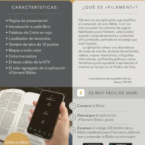 biblia ntv letra grande compacta – imitacion turquesa floral