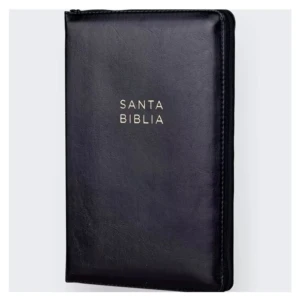Biblia NBLA ultrafina letra grande con cierre – color negro
