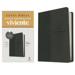 Biblia NTV con app filament (sentipiel, color gris)