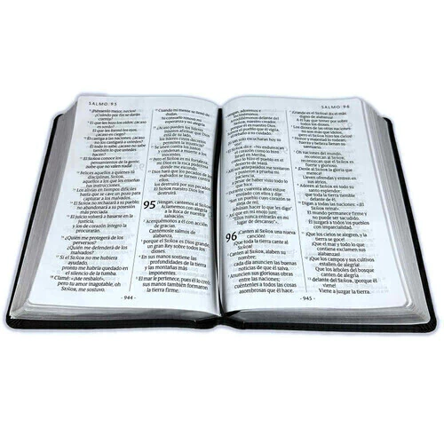 Biblia NTV Letra Gigante – Imitacion Piel Gris - Image 3