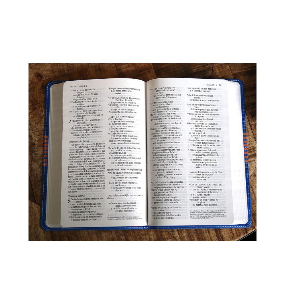 Biblia para Niños – NVI – Azul Naranja - Image 3