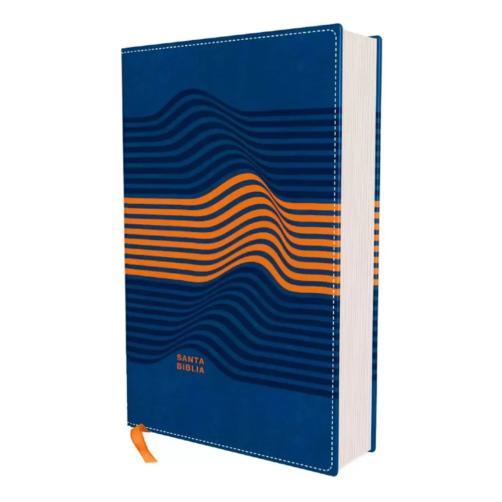 Biblia para niños revisión 2022 – NVI– azul y naranja