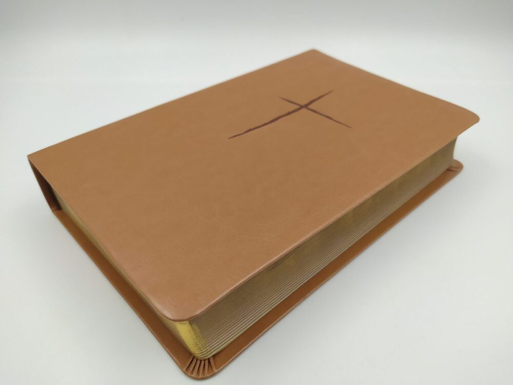 Biblia de estudio Plenitud RVR60 -piel Café tamaño personal - Image 2