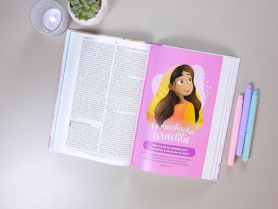 Biblia de Promesas NTV Para Niñas – Tapa dura Rosa - Image 3