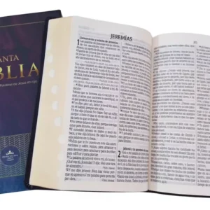 biblia reina valera 1960 letra grande piel genuina negra
