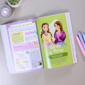biblia de promesas ntv para niñas – tapa dura rosa