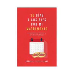 Libro 30 días a sus pies por mi matrimonio cristianos