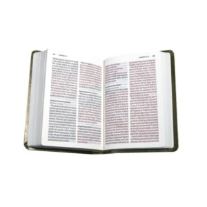 Biblia Reina Valera Contemporánea Chica Letra Grande Imitación Piel Verde-Marrón