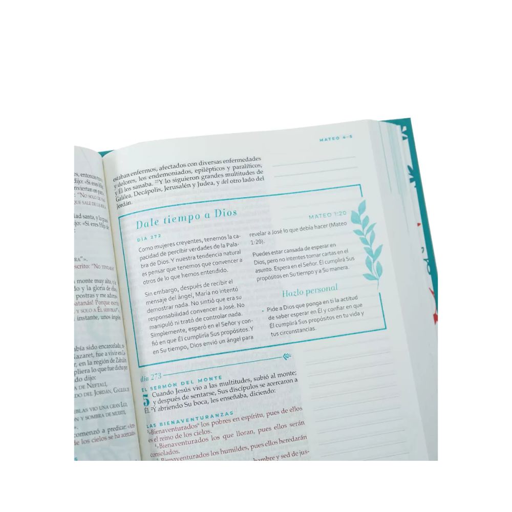 Biblia Devocional Mujer Verdadera NBLA – tapa dura - Image 3