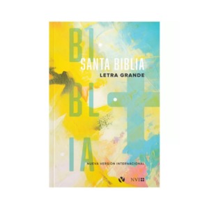 Biblia NVI Letra Grande – Tapa Rustica Verde
