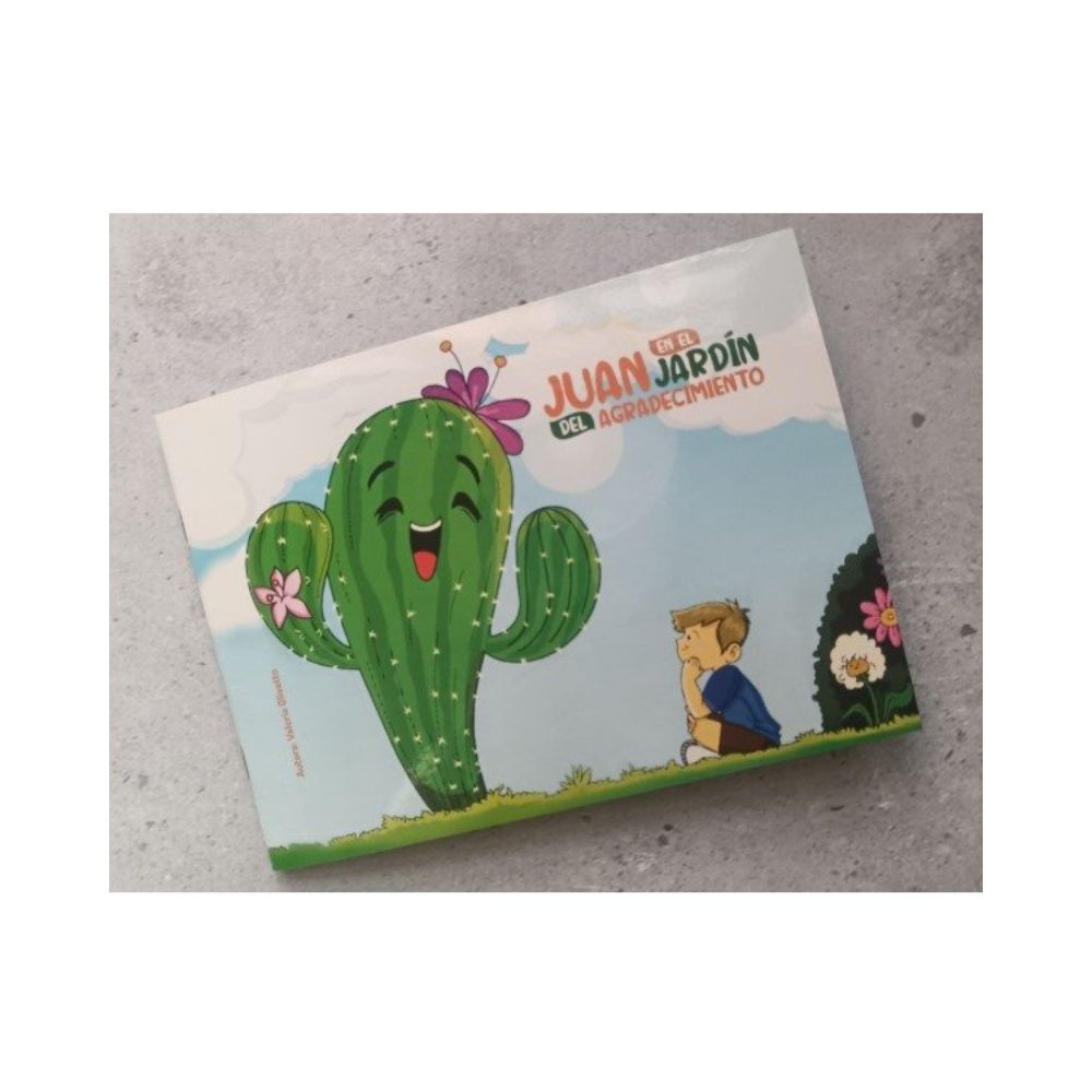 Juan en el jardin de agradecimiento