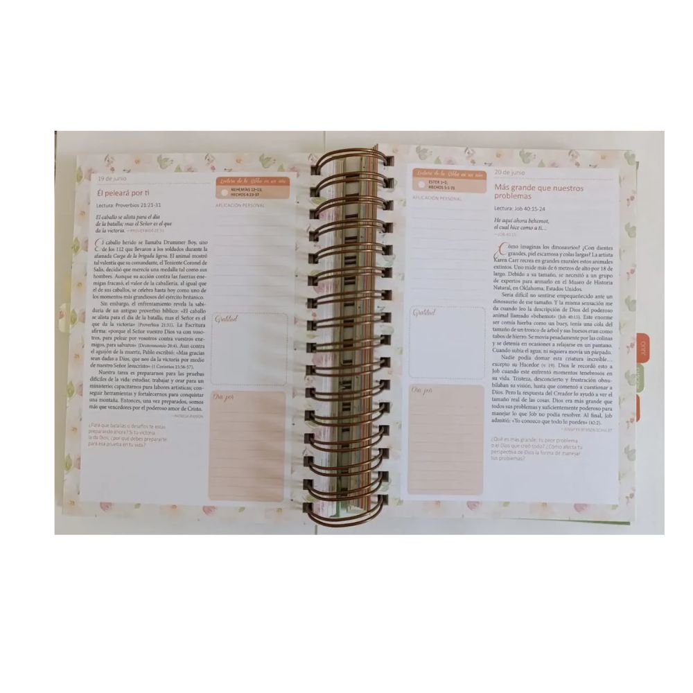 Mi Plan Con Dios: Diario Devocional - Tapa Dura Anillado - Image 2