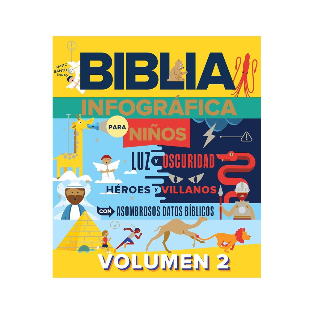 Biblia infográfica para Niños, volumen 2