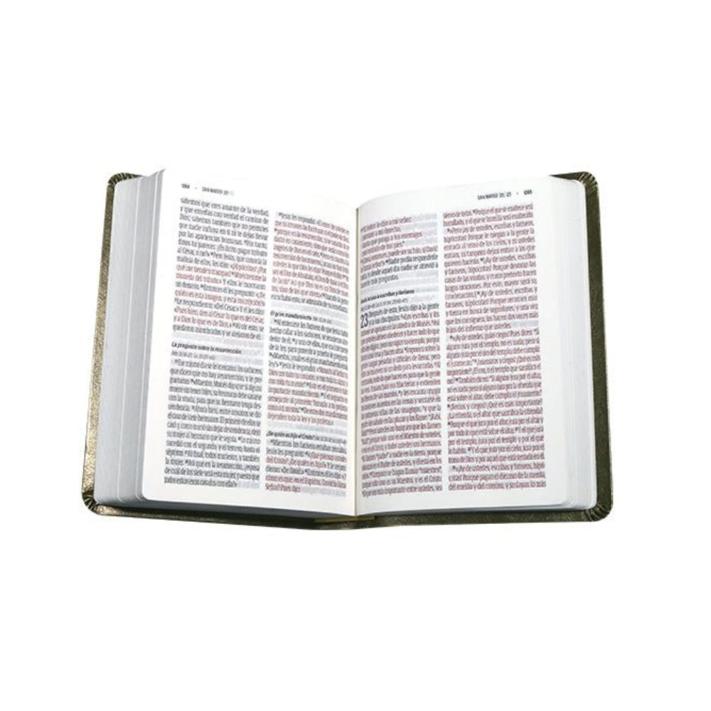 Biblia RVC Chica Letra Grande Imitación Piel - Image 2